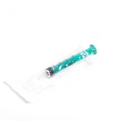 Medyczna strzykawka bezigłowa o pojemności 2ml do jednorazowego użytku z końcówką Luer
