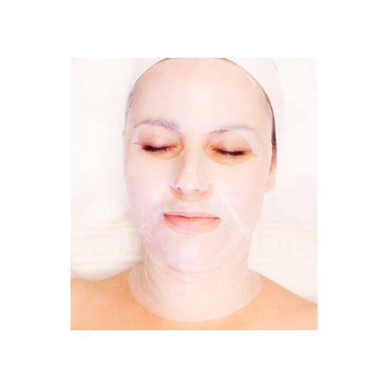 Medbeauty naturalnie odmładzająca maska w płacie biocelulozowym z kwasem hialuronowym do twarzy i szyi
