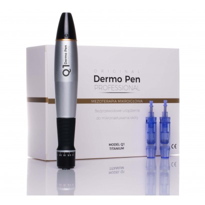 W ofercie znajduje się wiele rodzajów kartridży z różną ilością igieł do Dermo Pen Q1