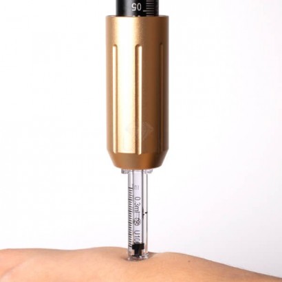 Jednorazowa głowica do bezigłowego wstrzykiwania kwasu hialuronowego i innych preparatów urządzeniem Luxus Hialuron Pen