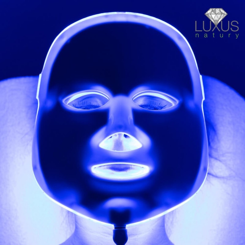 7 kolorowa maska LED do twarzy zapewnia bezbolesny, szybki i bezpieczny zabieg leczący wszelkie niepożądane zmiany skórne