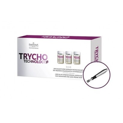 Farmona TRYCHO TECHNOLOGY - ampułki do mezoterapii mikroigłowej przeciwko osłabionym i wypadającym włosom