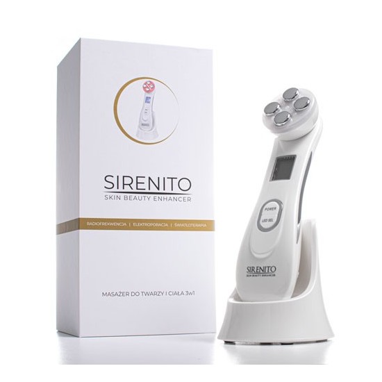 Sirenito to wielofunkcyjny masażer wibracyjny do twarzy i ciała