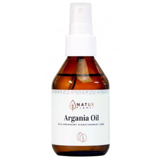 Natur Planet Argania Oil to silny olejek przeciwzmarszczkowy i odmładzający, który można stosować na rozstępy i cellulit
