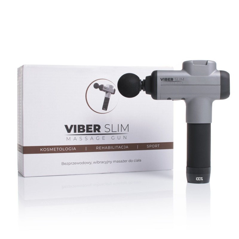 Bezprzewodowy masażer wibracyjny do ciała - Viber Slim Massage Gun