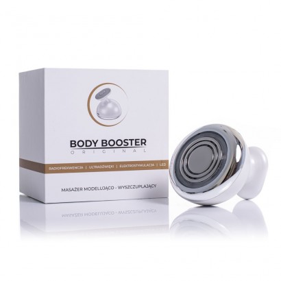 Zabieg z ultradźwiękami za pomocą narzędzia Body Booster można wykonywać na dowolnych obszarach ciała