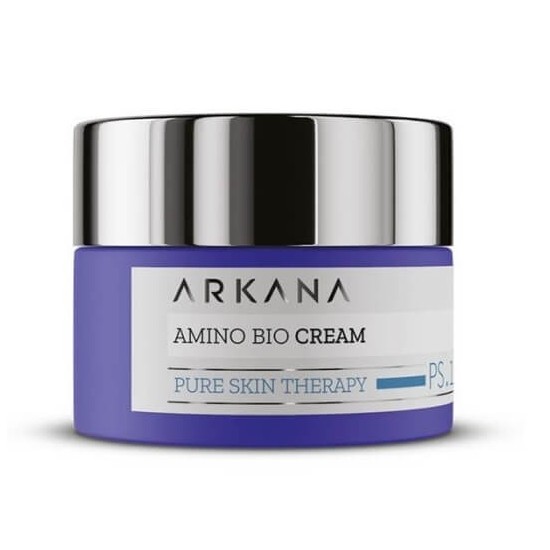 Arkana Amino Bio Cream to bioaktywny krem, który efektywnie nawilża, odżywia i regeneruje skórę