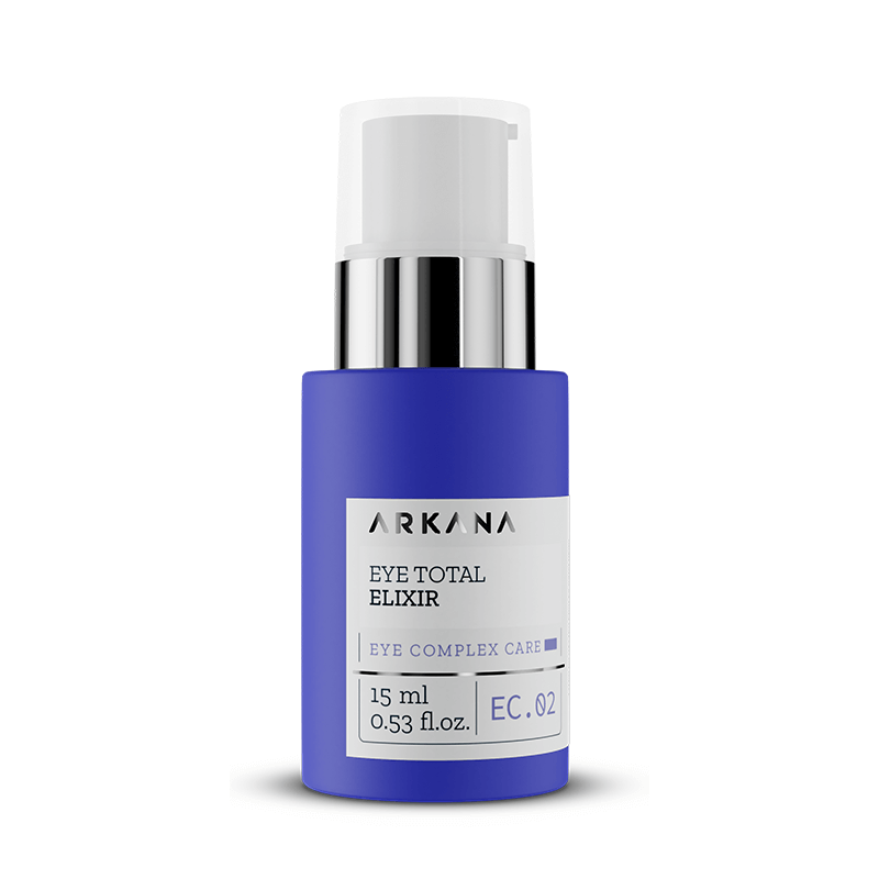 Arkana Eye Total Elixir to preparat z cennymi składnikami zapewniającymi efekt detoksu