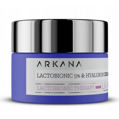 Arkana Lactobionic 5% & Hyaluron Cream to skuteczny dermokrem do odnowy skóry