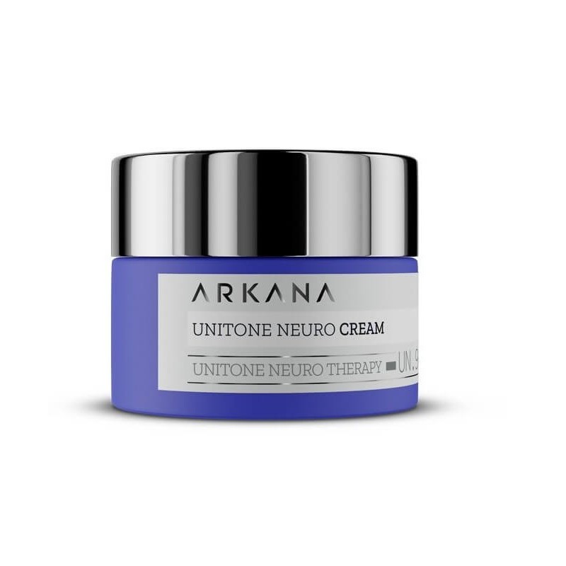Arkana Unitone Neuro Cream posiada składniki aktywne o właściwościach redukujących przebarwienia