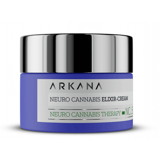 Arkana Neuro Cannabis Elixir-Cream pomaga efektywnie odbudować barierę ochronną skóry