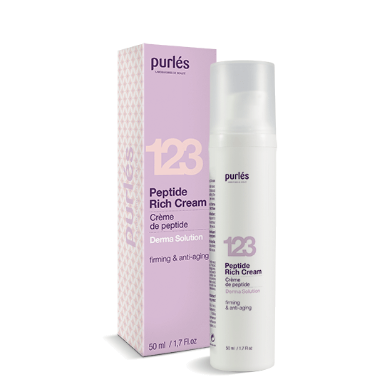 Purles Peptide Rich Cream to luksusowy krem z peptydami, który pozwala uzyskać efekt odmłodzenia i rozświetlenia