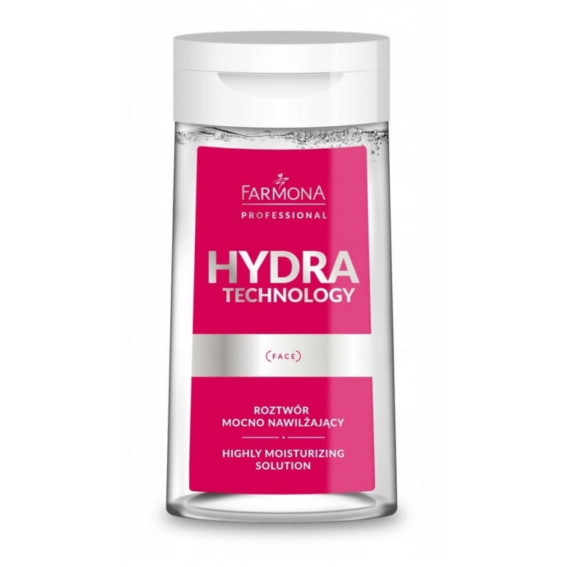 Roztwór z linii Farmona Hydra Technology do zabiegów kosmetologicznych