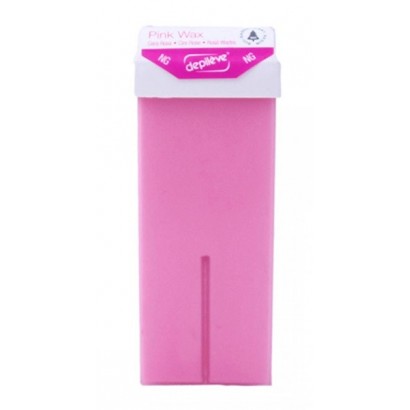 Depileve Pink Wax - wosk w szerokiej rolce z dwutlenkiem tytanu o właściwościach przeciwzapalnych