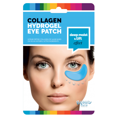 Collagen Hydrogel Eye Patch to płatki hydrożelowe, które błyskawicznie napinają skórę wokół oczu