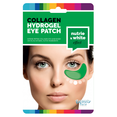 Collagen Hydrogel Eye Patch Nutrie & White Effect to płatki pielęgnacyjne na okolice oczu o działaniu odżywczym