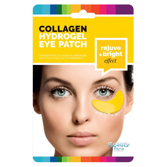 Collagen Hydrogel Eye Patch Rejuve & Bright Effect to plastry o silnym działaniu rozświetlającym