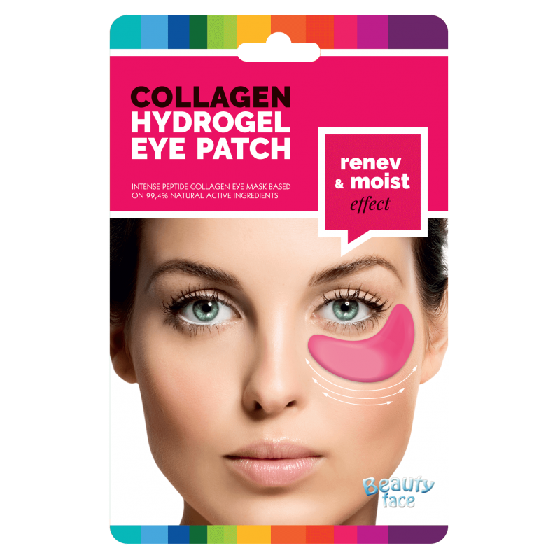 Collagen Hydrogel Eye Patch Renev & Moist Effect to plastry nasączone kolagenem i czerwonym winem o działaniu nawilżającym