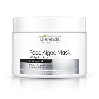 Bielenda Professional maseczka algowa do twarzy z kwasem hialuronowym, szczególnie polecana po zabiegach kosmetycznych 