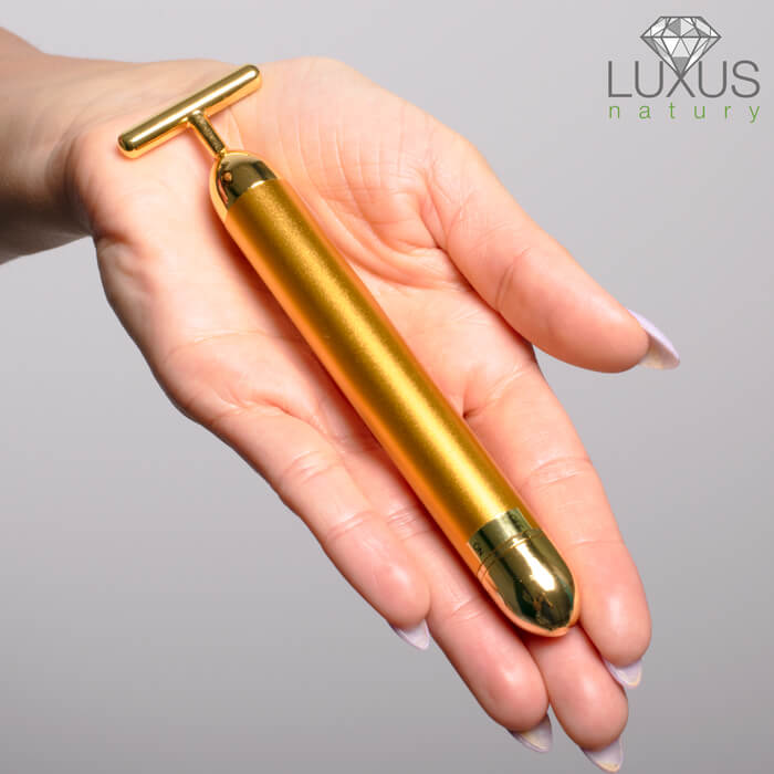 Stymulujący masaż Golden Touch zwiększa absorppcję i skuteczność penetracji w głąb skóry