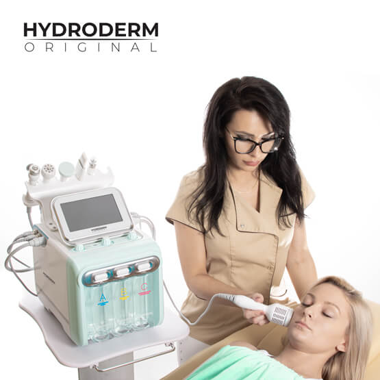 Urządzenie Hydroderm Original do głębokiego oczyszczania, złuszczania i nawilżania skóry