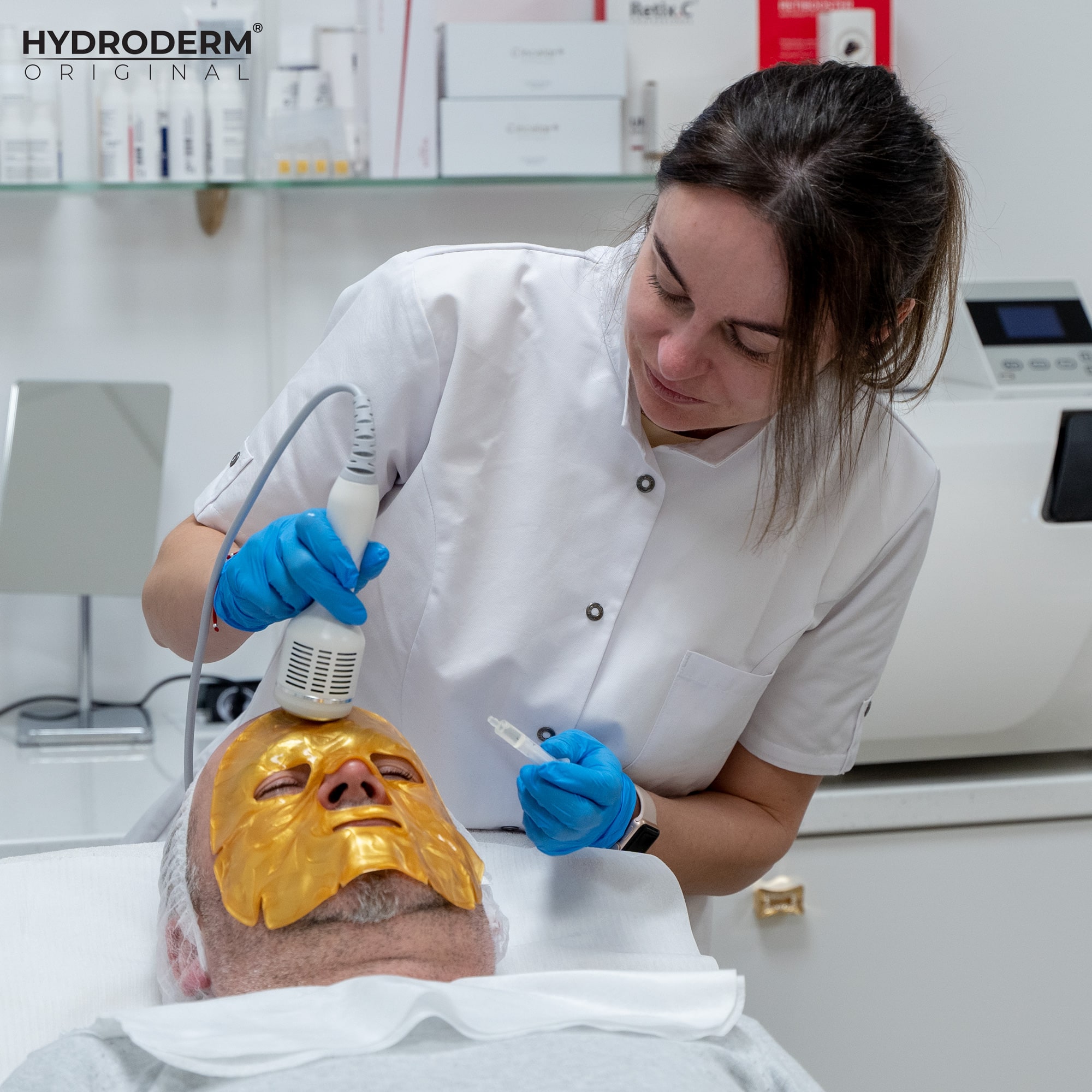 Maska hydrożelowa dostarcza więcej aktywnych składników skórze na twarzy