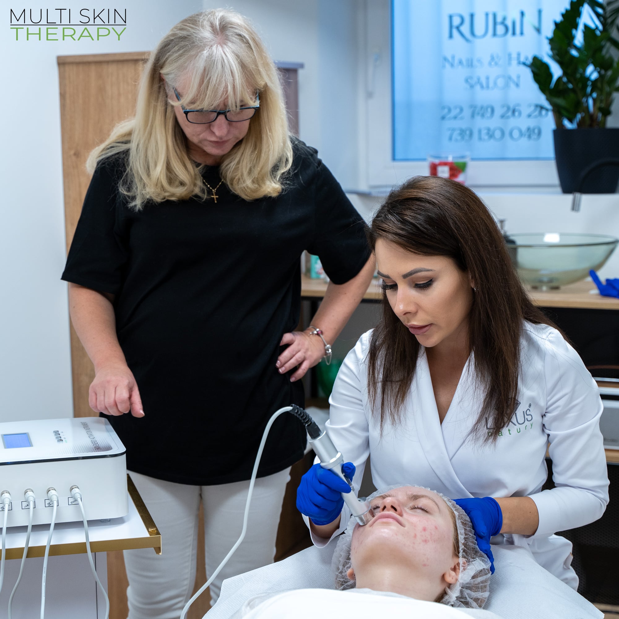 Szkolenie kosmetologiczne obejmuje także procedurę wykonywania mezoterapii bezigłowej